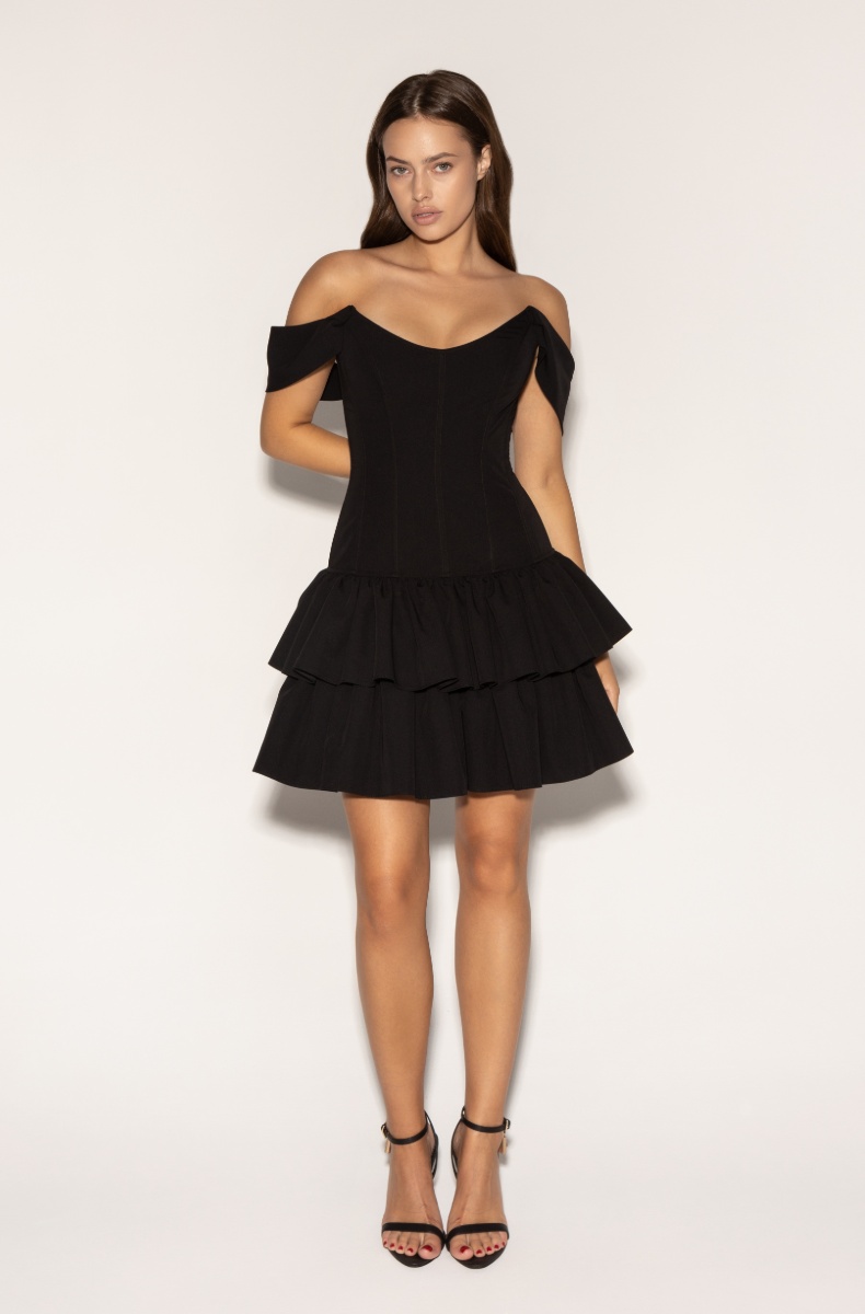 Corset dress, black