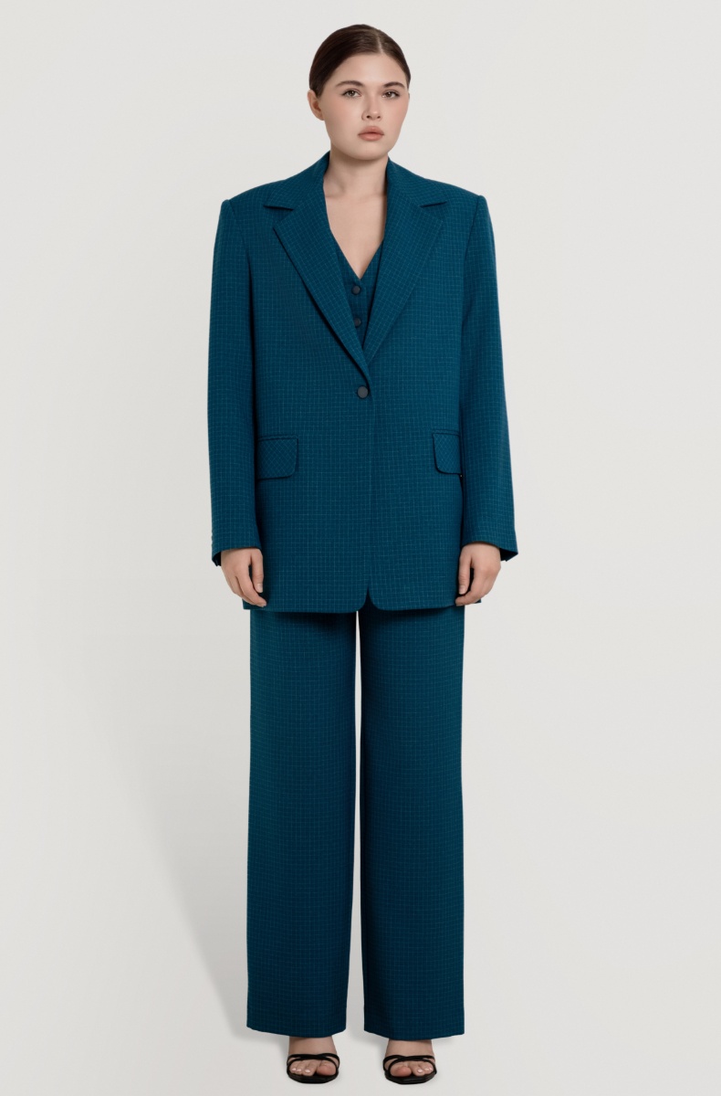 Palazzo trousers, blue