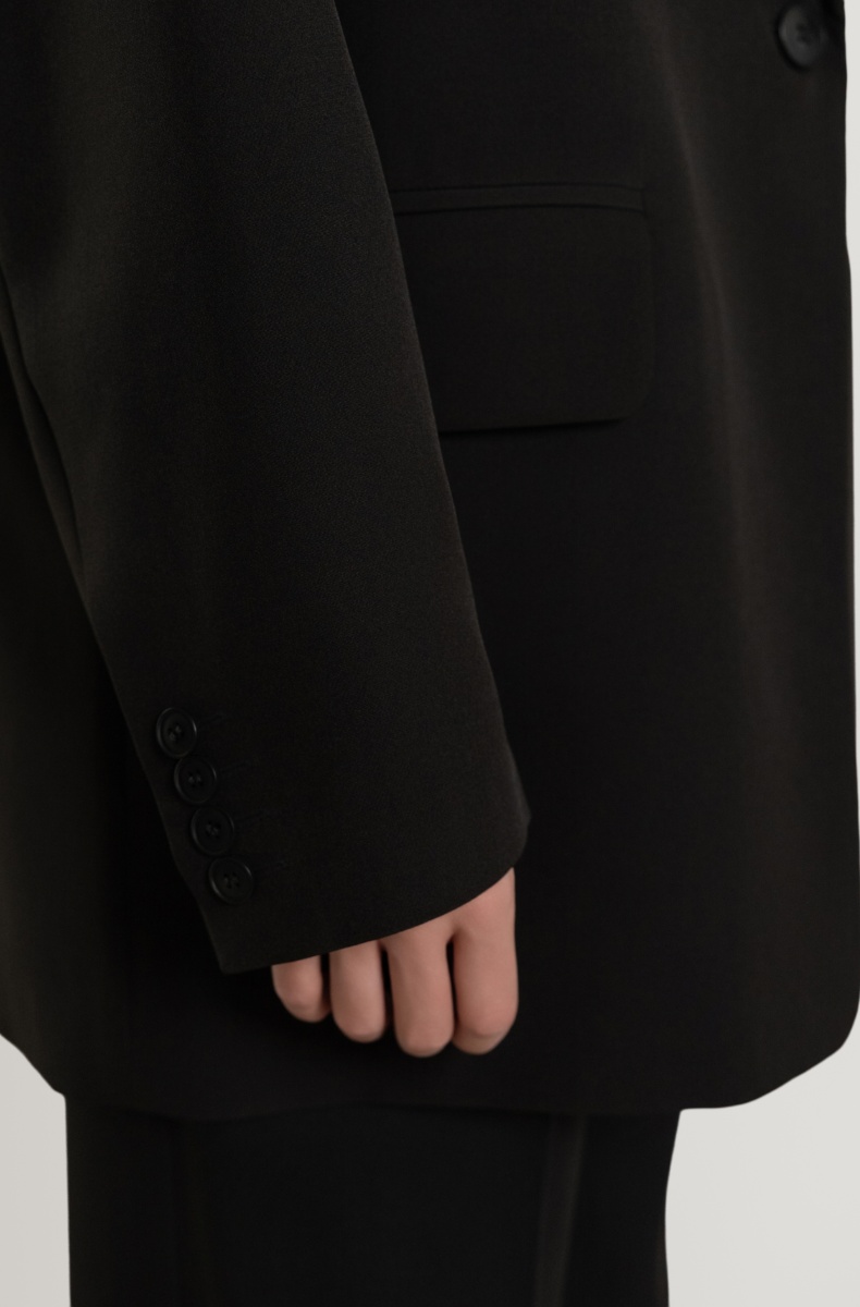 Oversized jacket, black