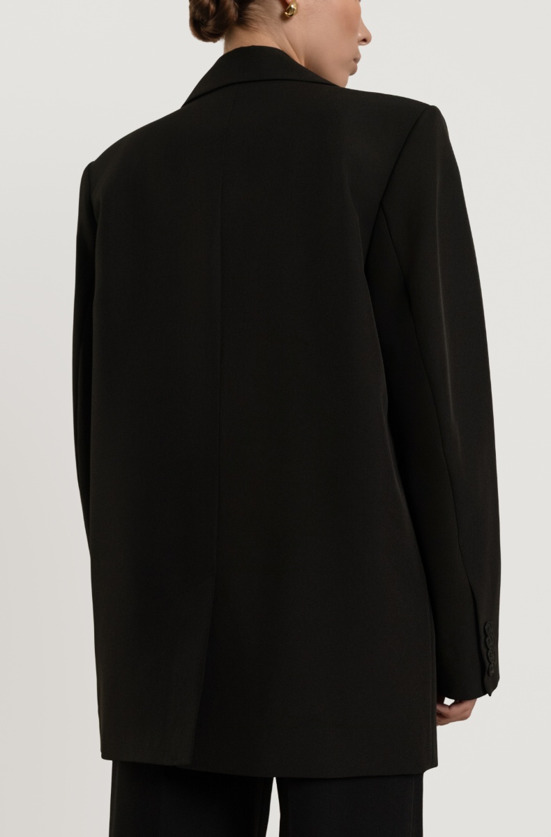 Oversized jacket, black