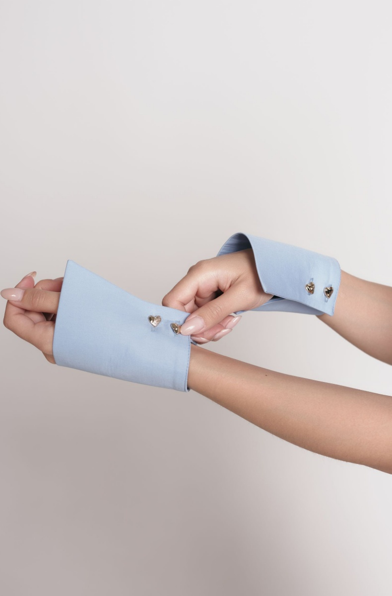 Cuffs, blue