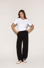 T-shirt with flap, white