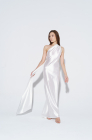 Train dress, white