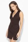 Fitted waistcoat, dark chocolate