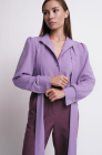 Bow detail blouse, lavender