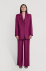 Palazzo trousers, berry