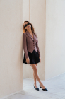 Corset blazer, dusty pink
