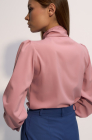 Bow detail blouse, powder