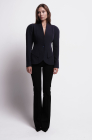Semi-raglan tailored blazer, ink