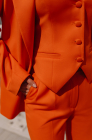 Fitted waistcoat, orange
