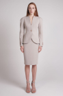 Pencil skirt, powder