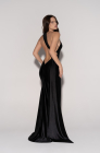 Train dress, black