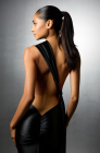 Train dress, black