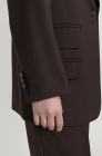Oversized jacket, chestnut