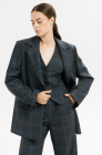 Palazzo trousers, smoke blue