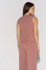 Double-breasted waistcoat, powder pink