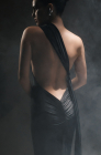 Train dress, black