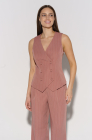 Double-breasted waistcoat, powder pink