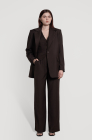 Fitted waistcoat, chestnut