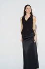 Maxi skirt, black