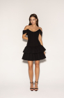 Corset dress, black