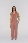Palazzo trousers, powder pink