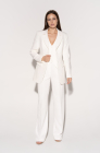 Palazzo trousers, milk white