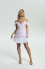 Corset dress, pink