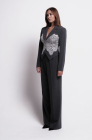 Corset blazer, lace grey