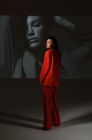 Palazzo trousers, red