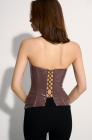 Patent corset, coffee