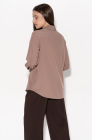 Classic blouse, coffee