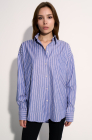 Oversized blouse, blue