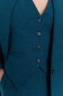 Fitted waistcoat, blue