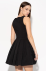 Office strap dress, black