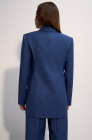 Double-breasted jacket, sapphire blue