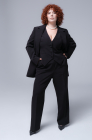 Palazzo trousers, black