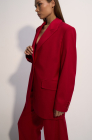 Oversized jacket, red