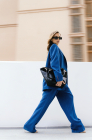 Oversized jacket, blue