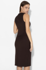 Pencil skirt, dark chocolate