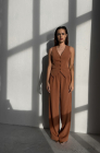 Palazzo trousers, peach