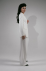 Palazzo trousers, milk white
