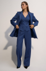 Double-breasted jacket, sapphire blue