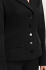 Tailored "Hourglass" jacket, black