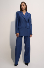 Palazzo trousers, sapphire blue
