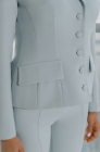 Tailored "Hourglass" jacket, mint