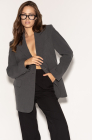 Oversized jacket, grey