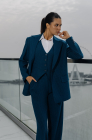 Palazzo trousers, blue