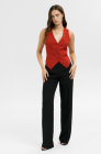 Palazzo trousers, black
