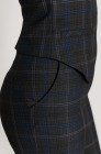 Straight-leg trousers, smoke blue